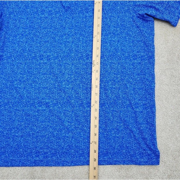 Under Armour The Iso-Chill Polo Golf Shirt Athletics Heather Blue Men L NWT - Picture 7 of 9